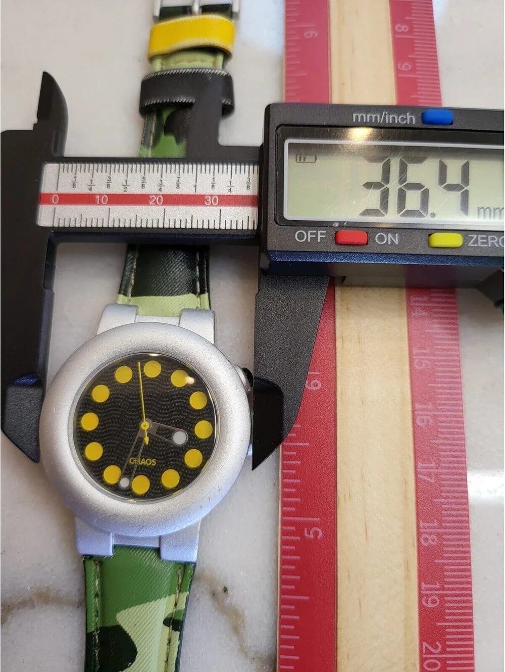 Chaos Watch Camoflauge Band Fits up to 8 